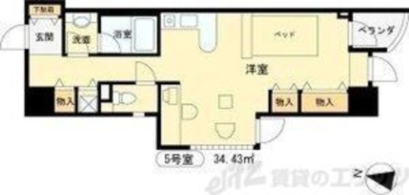 松下善ビルの物件間取画像